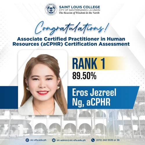 aCPHR Rank 1