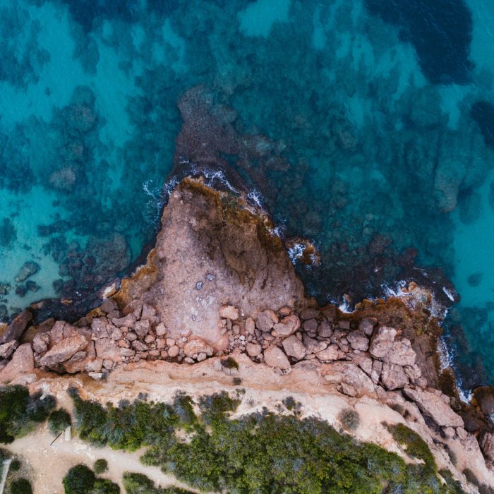 aerial beach